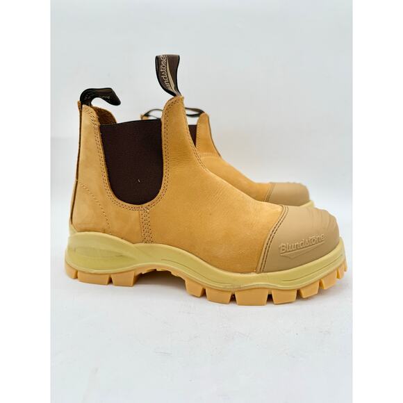 Blundstone Classic Brown Leather Pull-On Chelsea Boots Women’s Size 10 - Picture 2 of 8